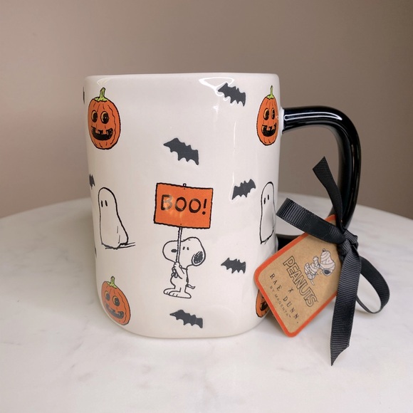 NWT Rae Dunn Peanuts Snoopy Halloween Measuring Cups and Mug Set - Picture 3 of 6